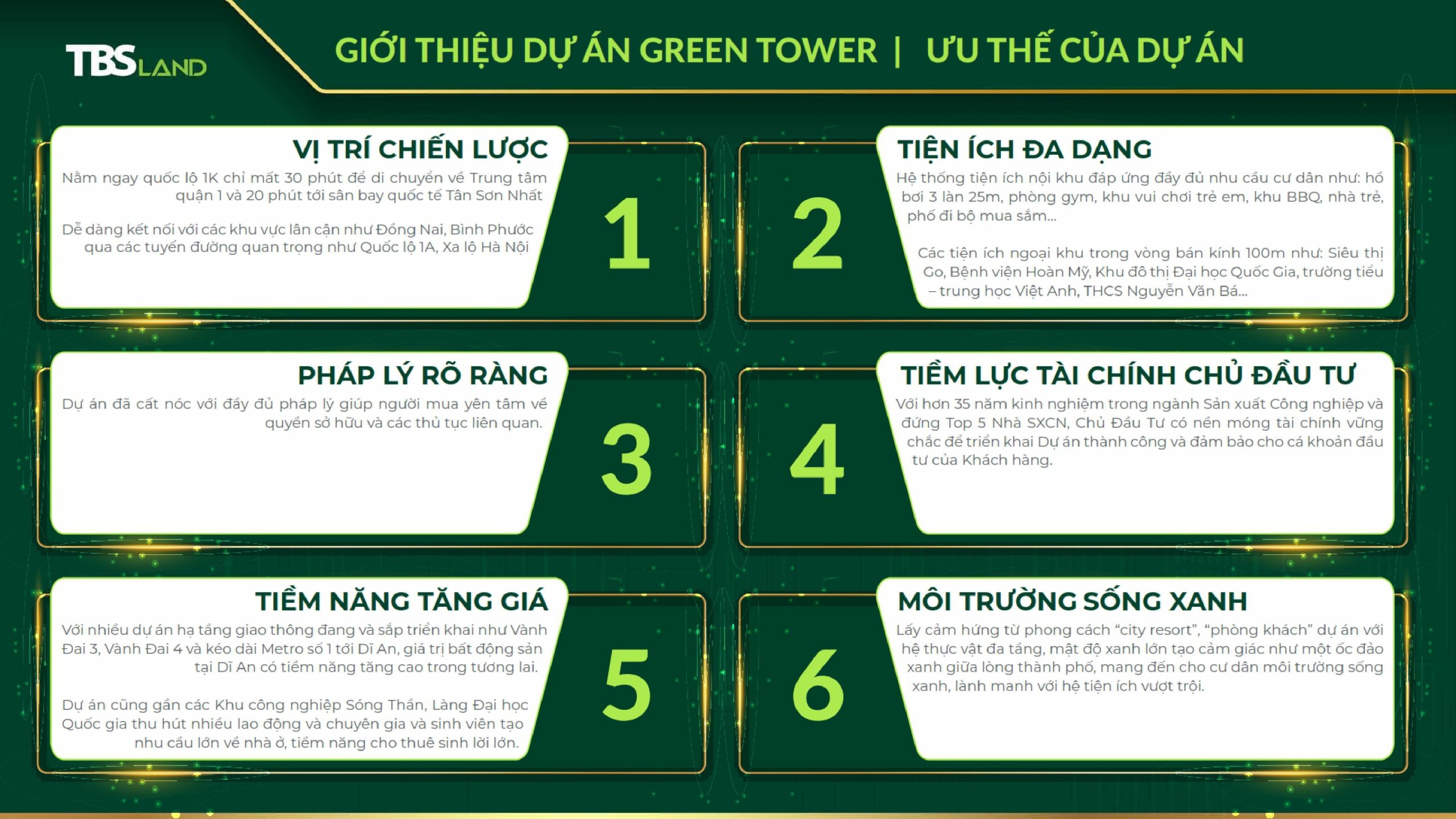 Tiềm năng Green Skyline