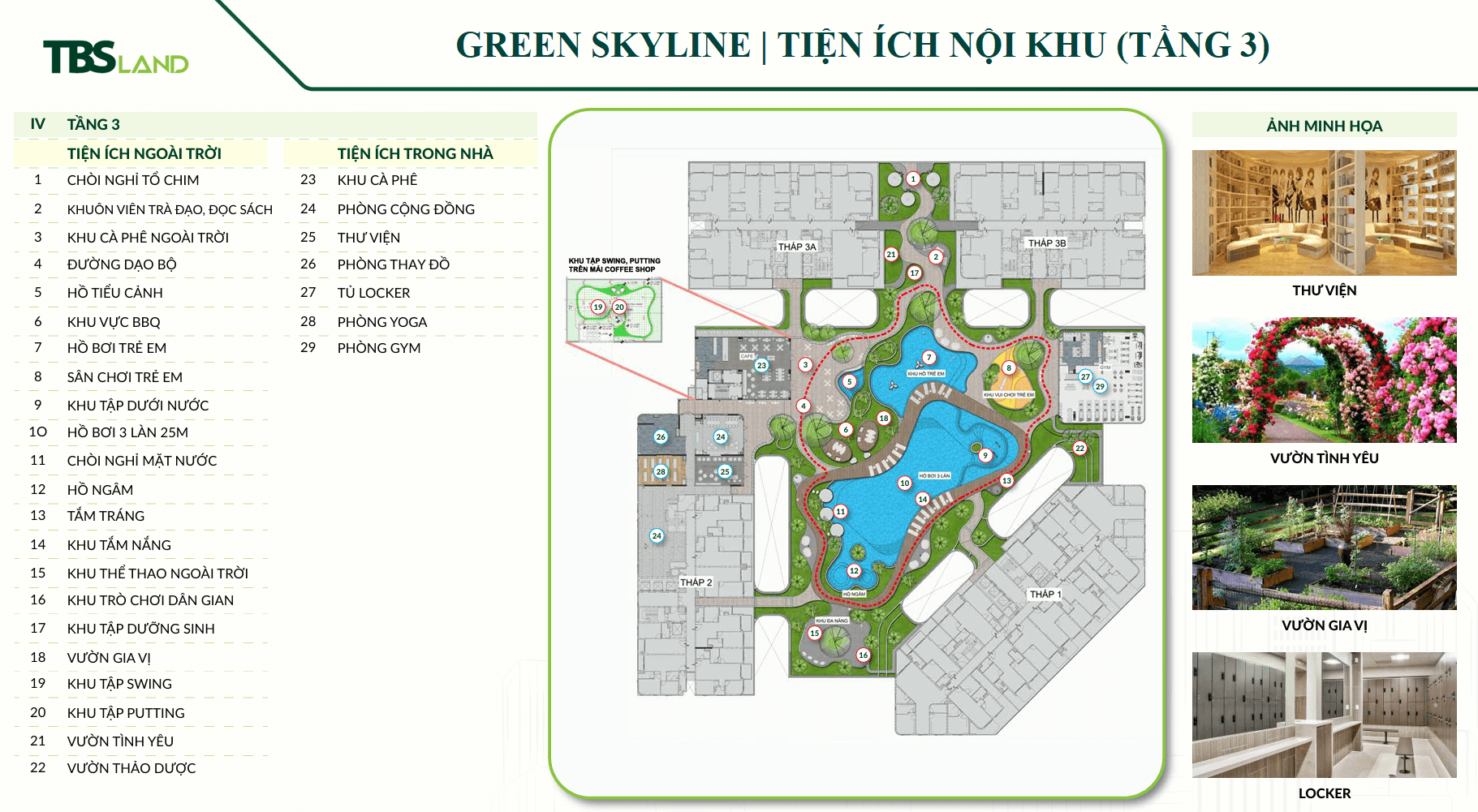 Mặt bằng tiện ích Green Skyline (1)