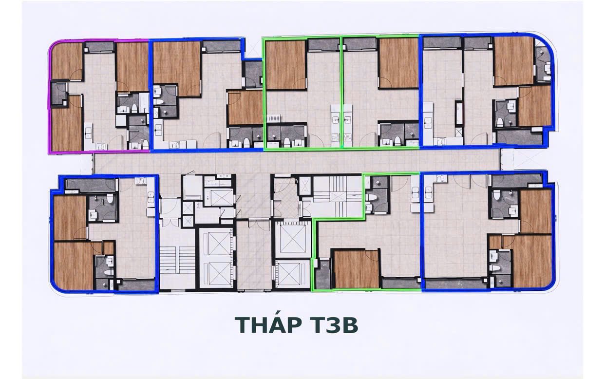 Mặt bằng Green Skyline