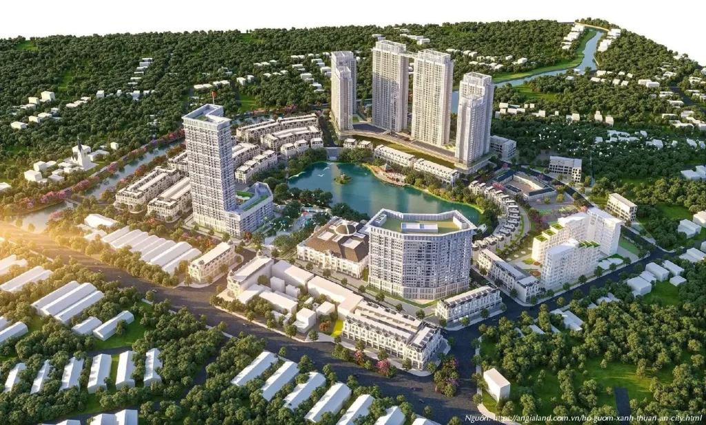 KHU ĐÔ THỊ HỒ GƯƠM XANH