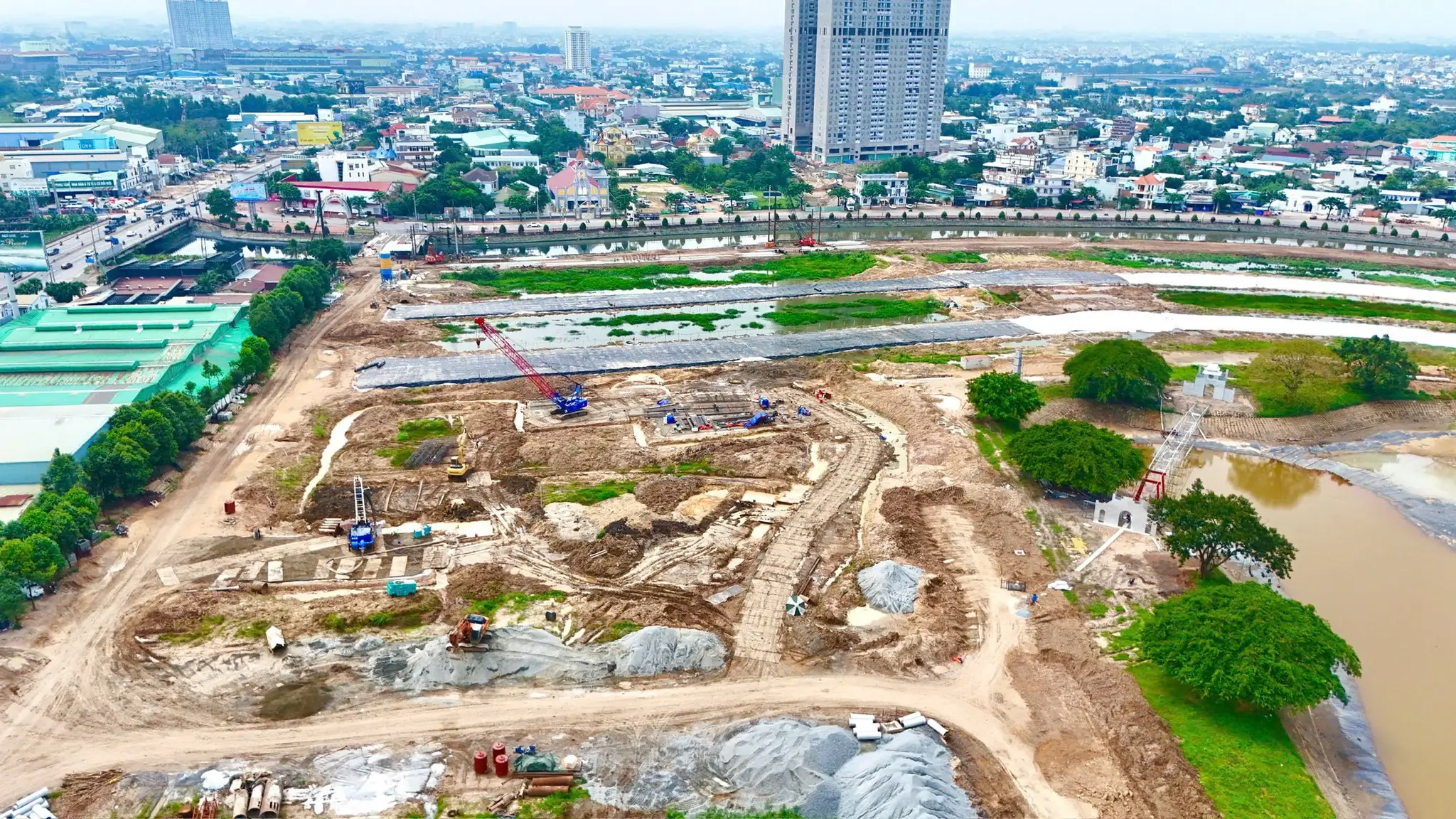 Tiến Độ Thi Công Khu Đô Thị Hồ Gươm Xanh