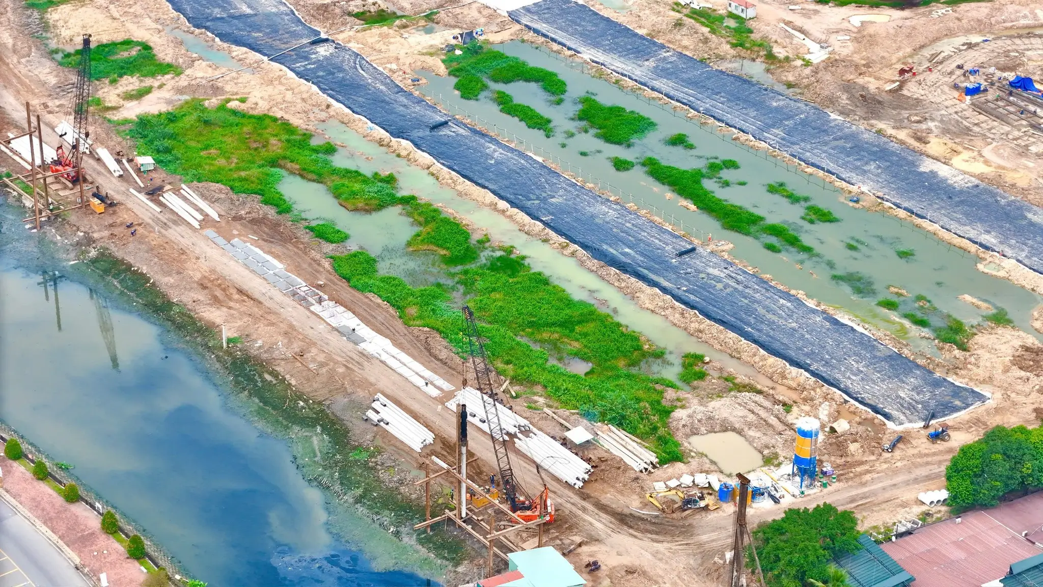 Tiến Độ Thi Công Khu Đô Thị Hồ Gươm Xanh