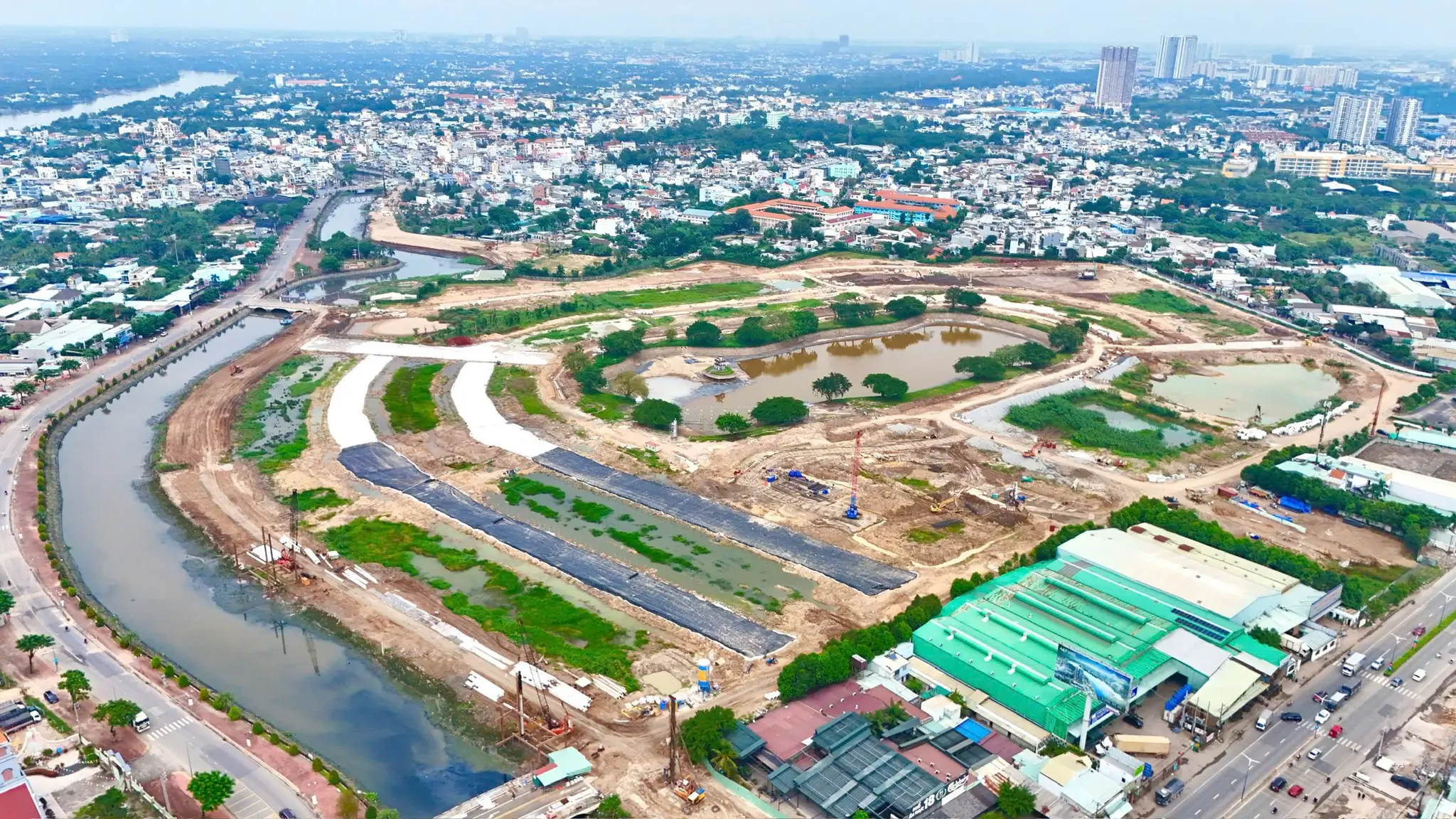 Tiến Độ Thi Công Khu Đô Thị Hồ Gươm Xanh