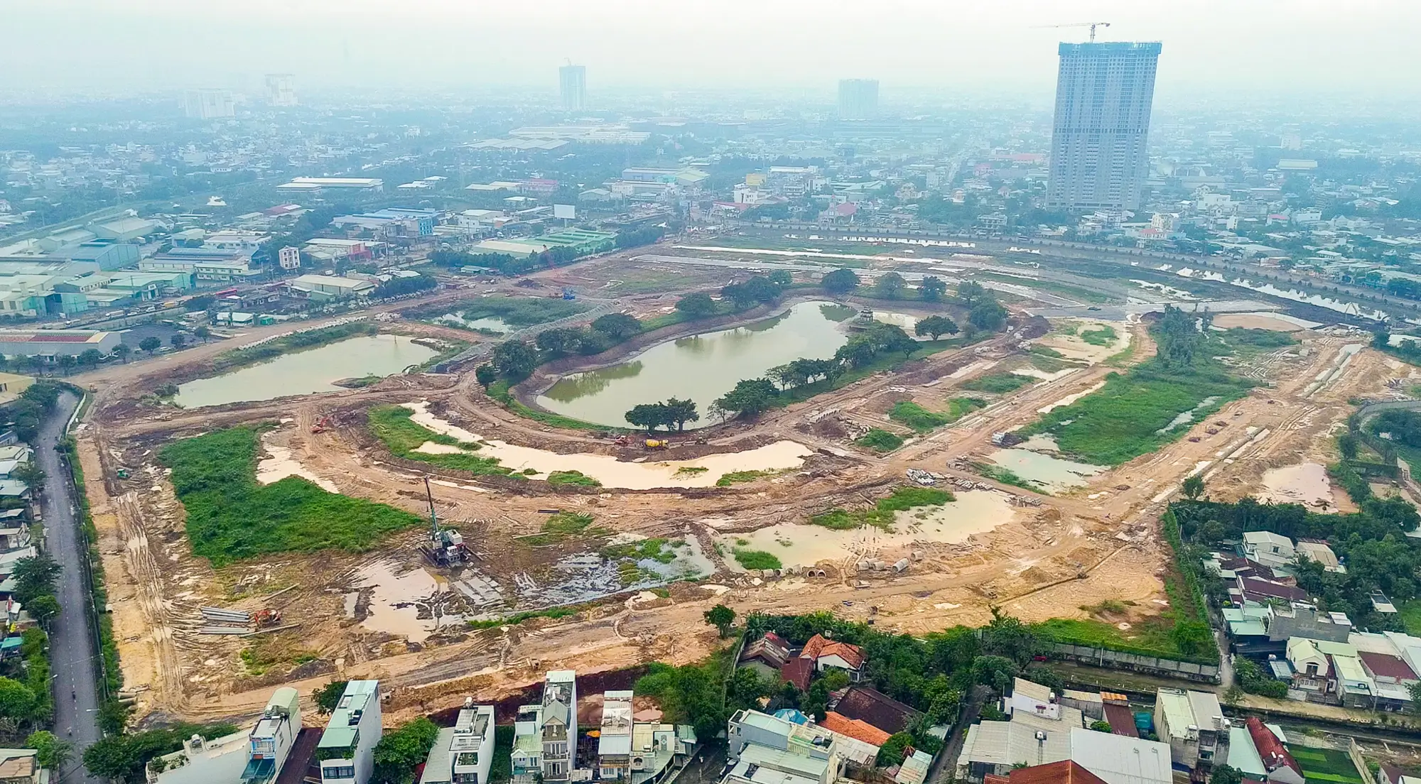 Tiến Độ Thi Công Khu Đô Thị Hồ Gươm Xanh