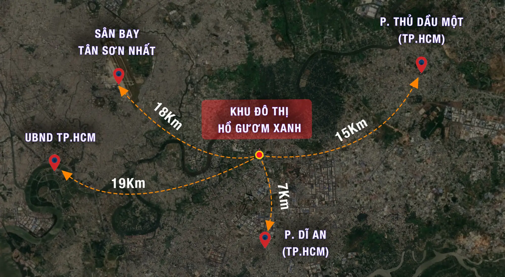 Vị Trí Khu Đô Thị Hồ Gươm Xanh